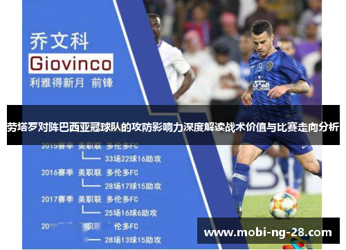 劳塔罗对阵巴西亚冠球队的攻防影响力深度解读战术价值与比赛走向分析